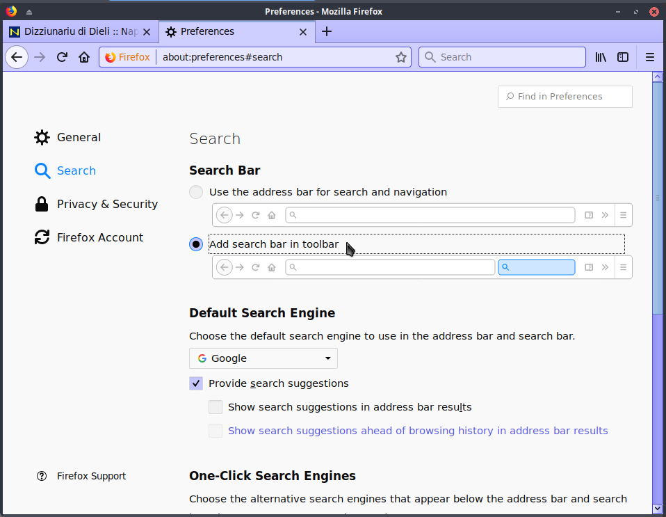 Step 3: add search bar in toolbar